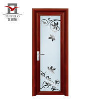 2018 alibaba ready made new design aluminum bathroom door